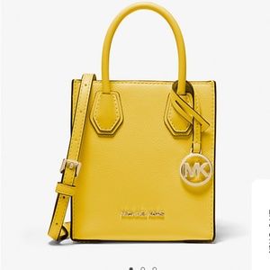 Mercer Extra-Small Pebbled Leather Crossbody Bag. New without tag.